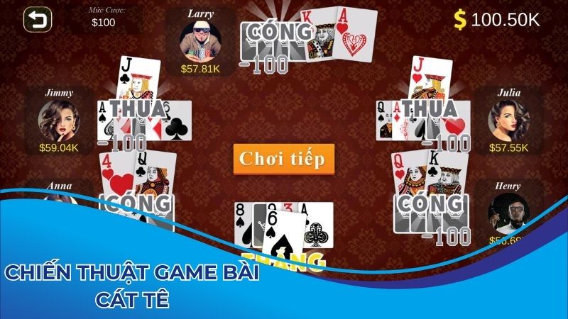Áp dụng chiến thuật chơi game Catte dễ thắng