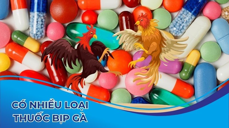 Trên thị trường có nhiều loại thuốc bịp gà